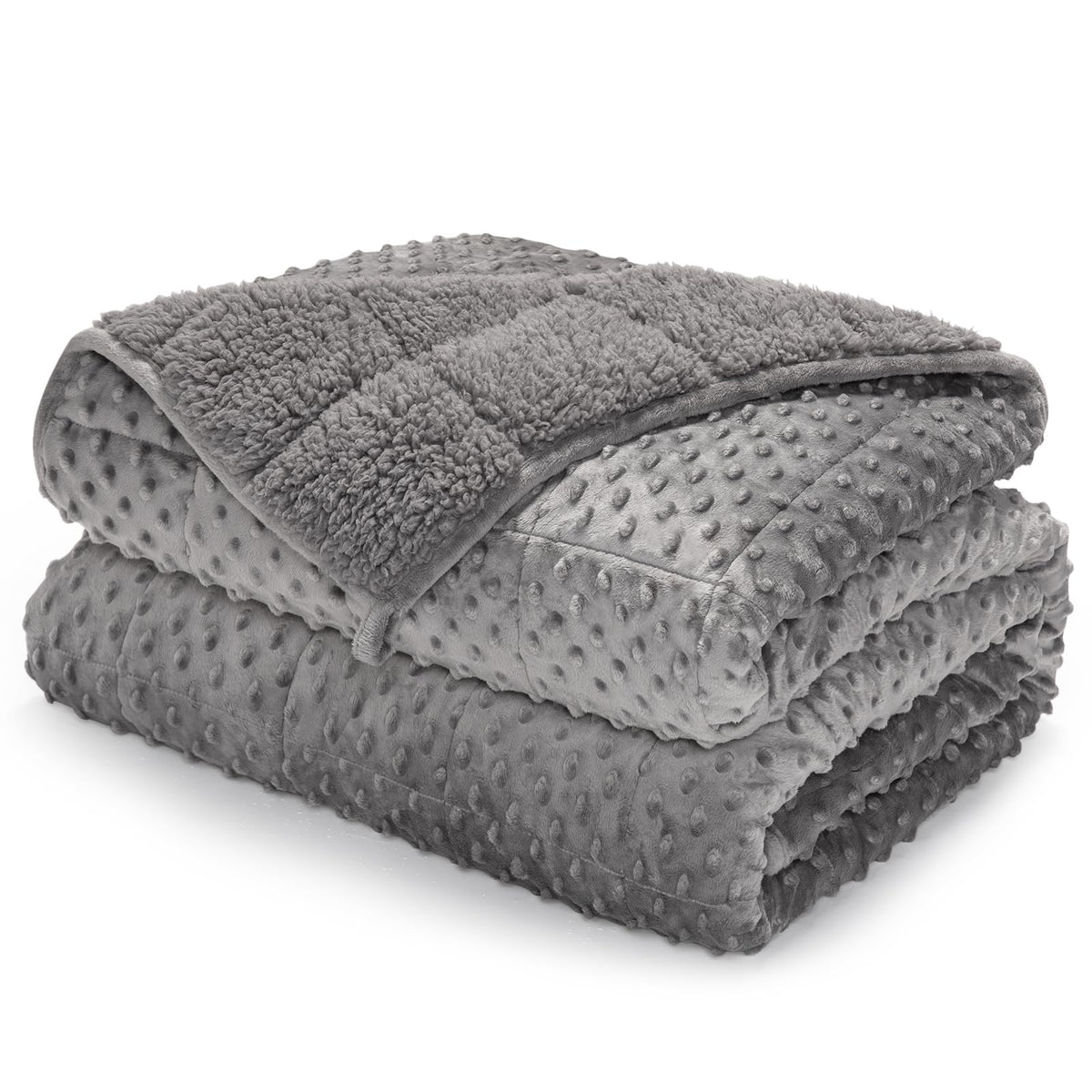 Weighted Sherpa Blanket — Queen 15lbs