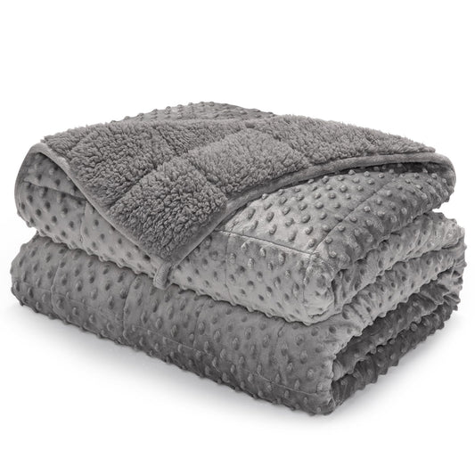 Weighted Sherpa Blanket — Queen 15lbs