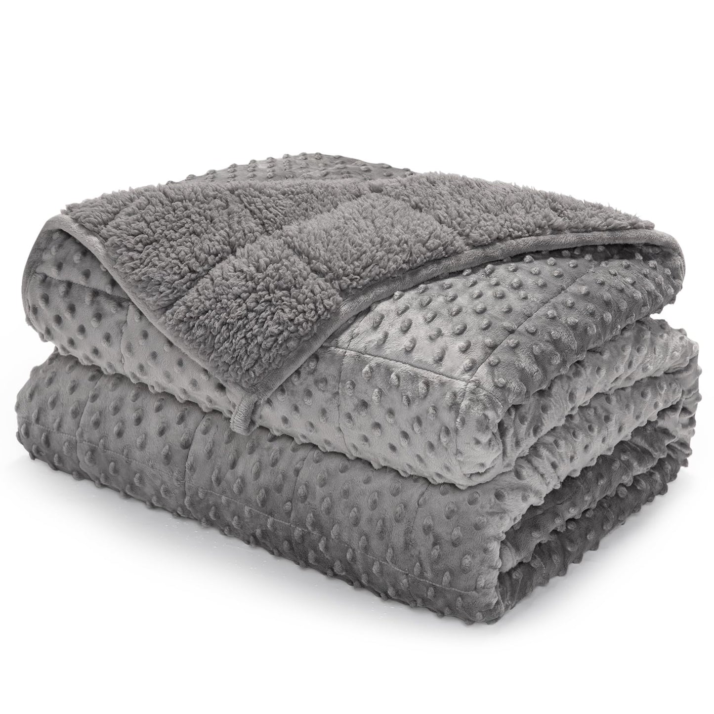 Weighted Sherpa Blanket — Queen 15lbs